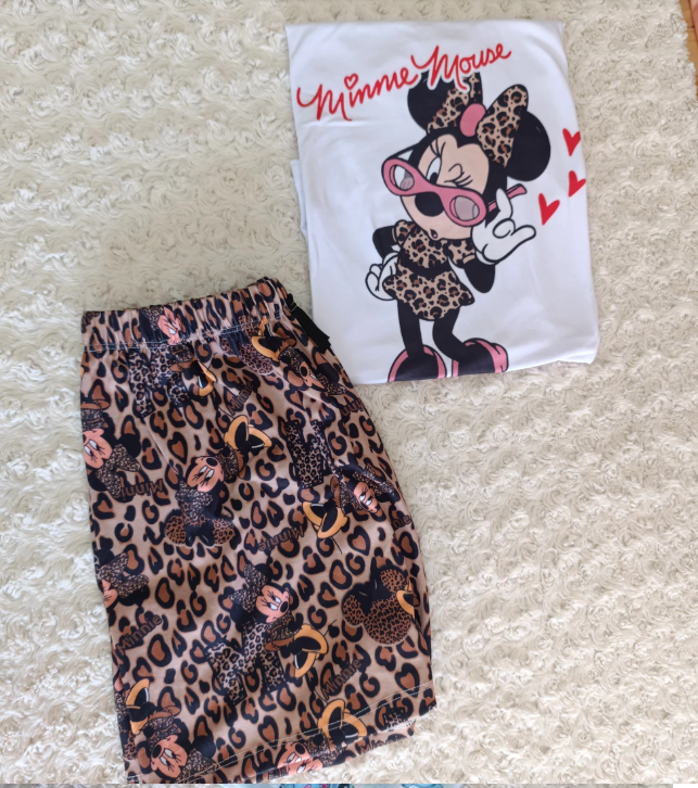 Pijama animado verano MINNIE 4