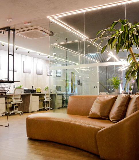 Recepción de La Oficina