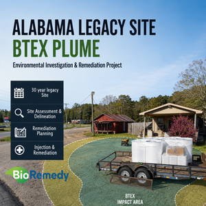 Cover photo for BTEX Plume from Underground Storage Tank