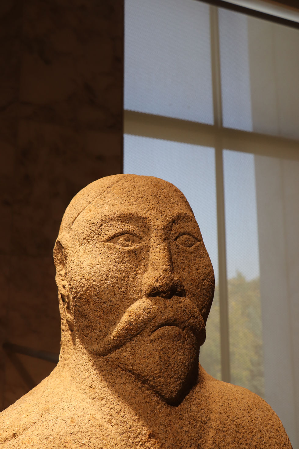 Turkic stone warrior. Photo: Noel Van Raes