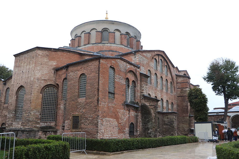 The Hagia Irene is the oldest known Byzantine church in the city. Construction began in the 4th century. Photo: Noel Van Raes