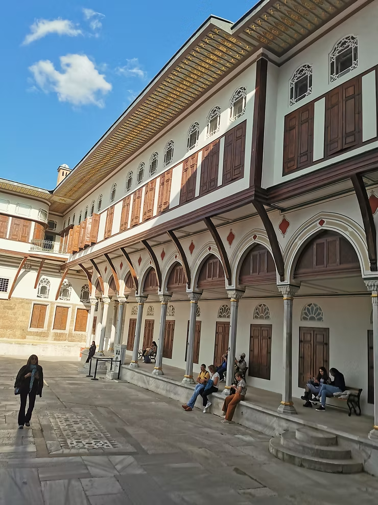 The Courtyard of the Favourites in the Harem.