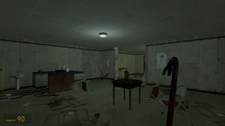 Abandoned apartment