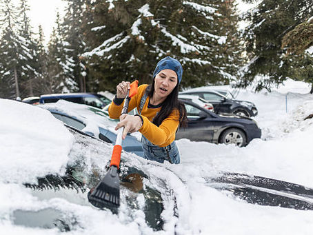 lavar coche en invierno
