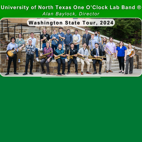 University of North Texas One O'Clock Lab Band Performs at IMS This Thursday!
