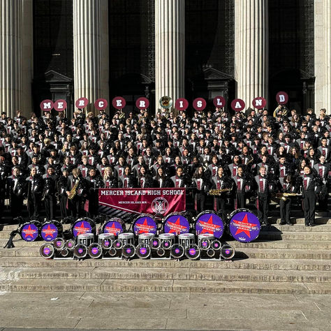 MIHS Marching Band Featured in MI Reporter and Mercer Island City Lifestyle Magazine