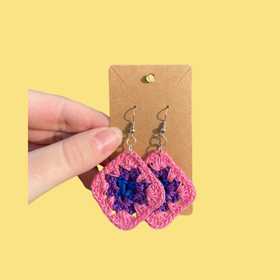 Thumbnail: Granny Square Earrings
