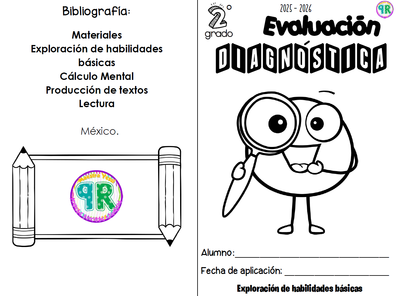 Cuadernillo SISAT+ Formato de registro SISAT SEGUNDO GRADO