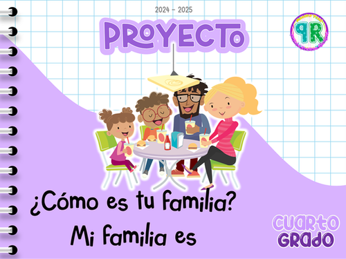 Proyecto: ¿Cómo es tu familia? Mi familia es CUARTO GRADO | PyREMY