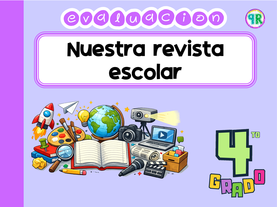 Miniatura: Cuarto Grado Proyecto: Nuestra revista escolar