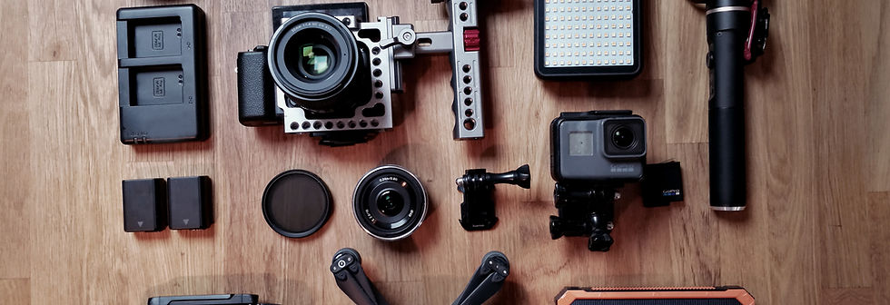 Equipamento Vlogger