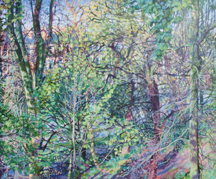 Lockdown tangle, London Road. 61 x51cm.JPG