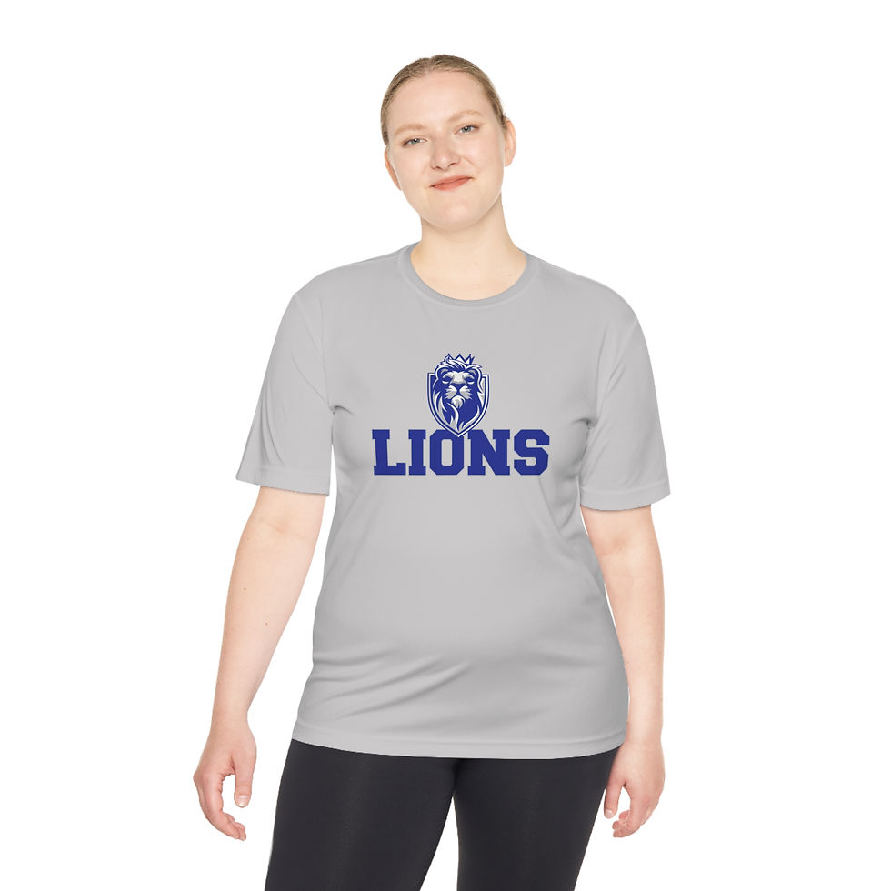 Thumbnail: Lions Shield – Unisex Moisture Wicking Tee