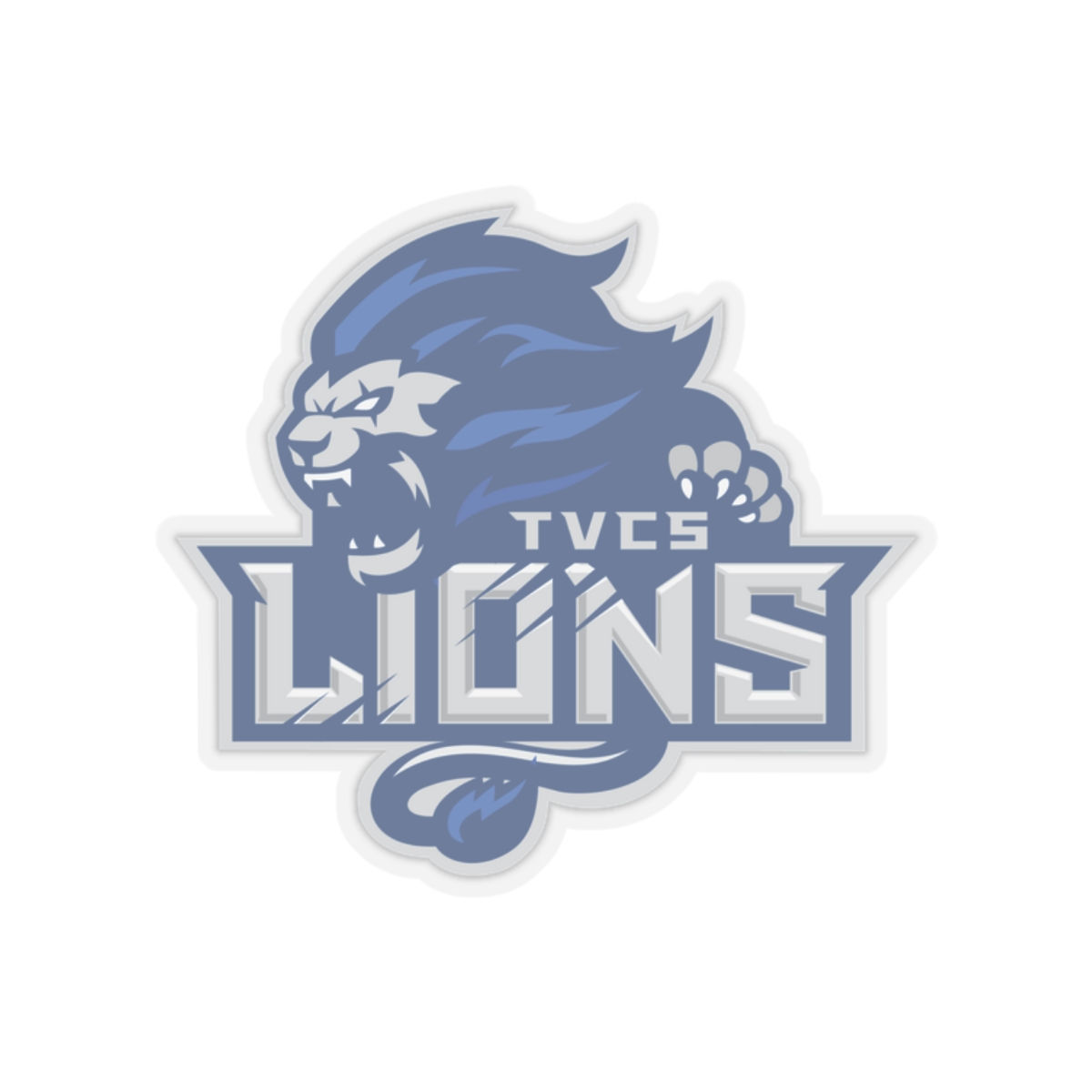 Lions Kiss-Cut Stickers - Transparent