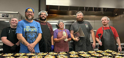 The kitchen staff behind Hungry Horns