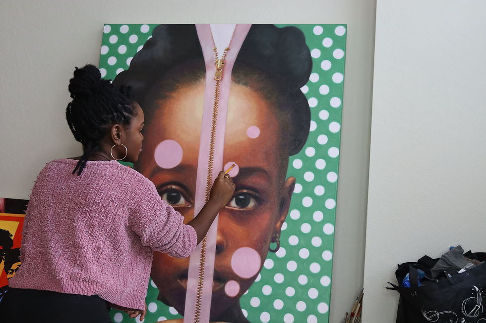 Ferman Arts Center Artwork