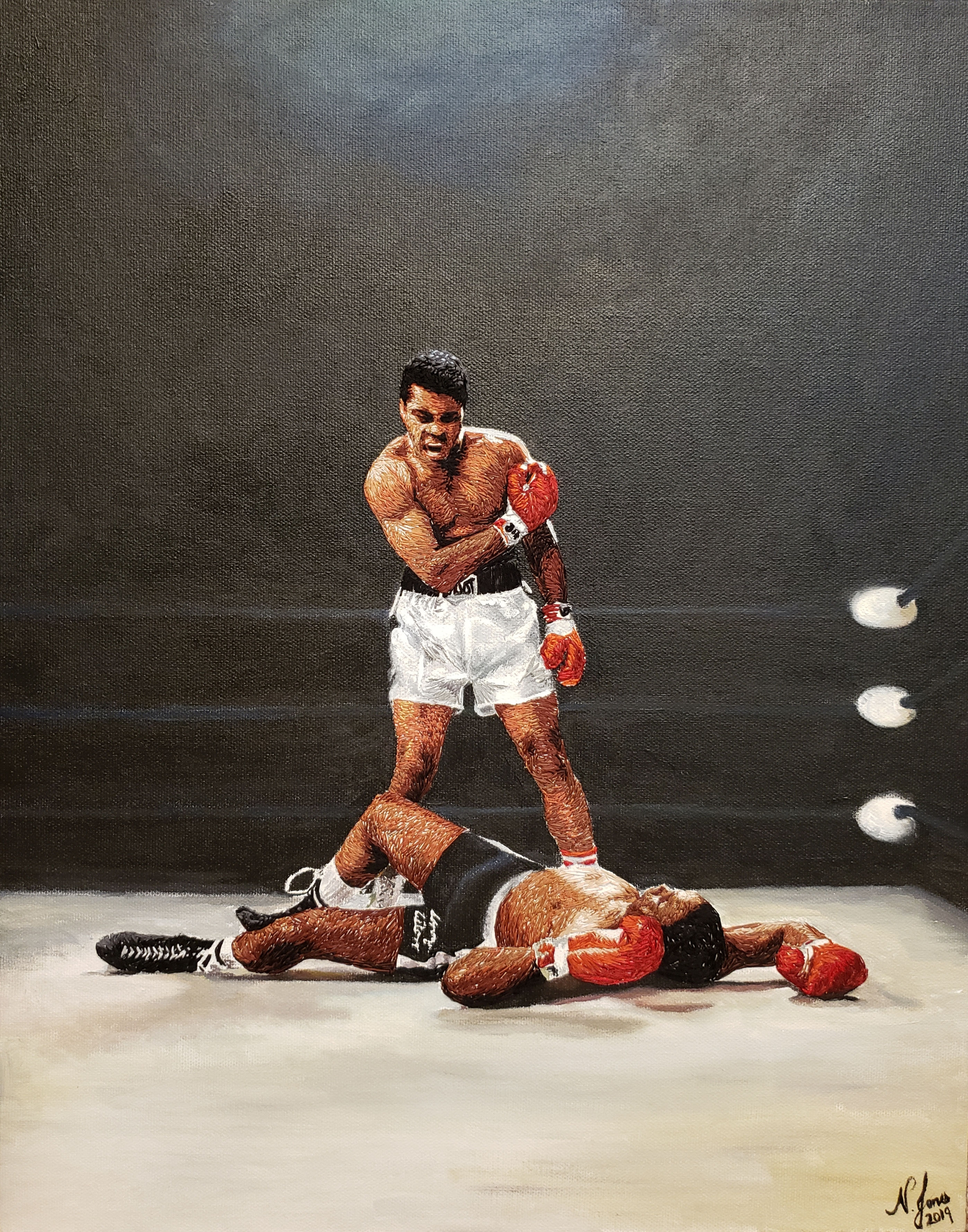 Ali Embroidered (Print)