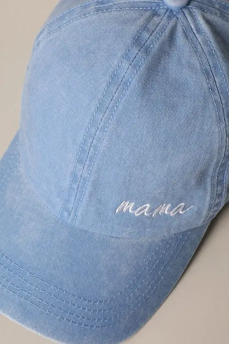 Thumbnail: Mama Lettering Embroidery Baseball Cap