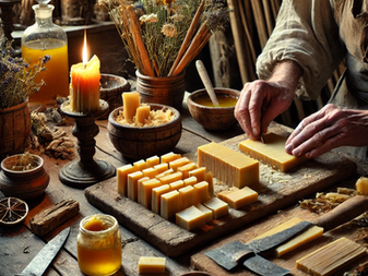 O PROCESSO ARTESANAL: COMO SÃO FEITAS AS VELAS NATURAIS