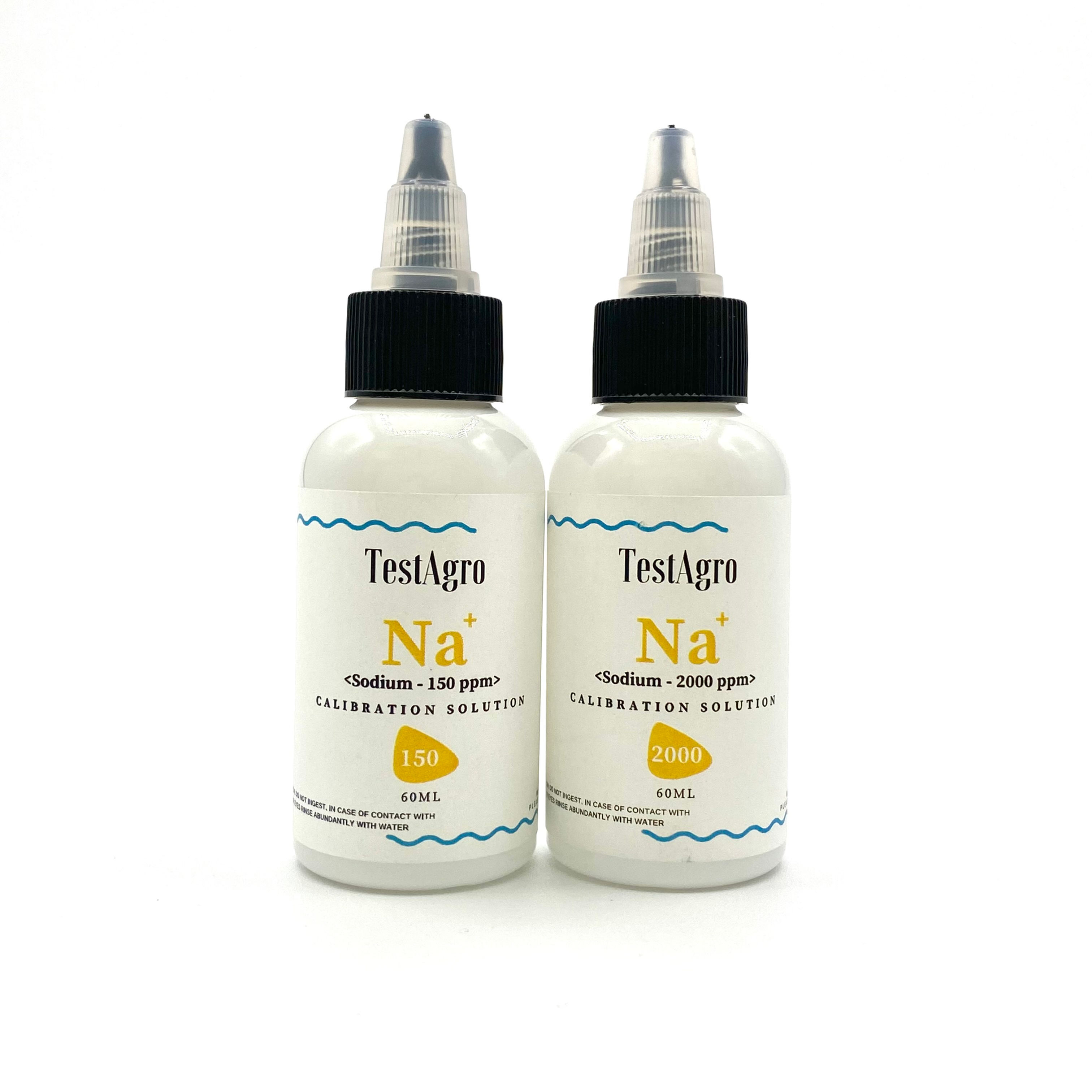 Conjunto de solución de calibración de sodio – 2 x 60 ml