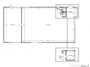 Warehouse floor plans