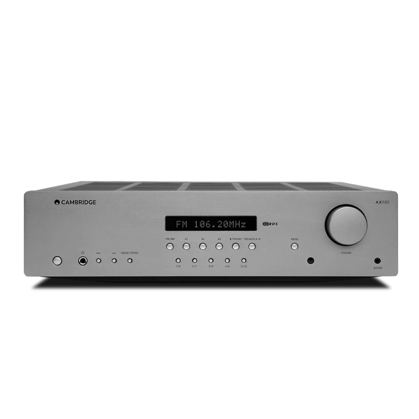 Cambridge AXR85 - Amplificador Integrado com Bluetooth e Rádio FM/AM
