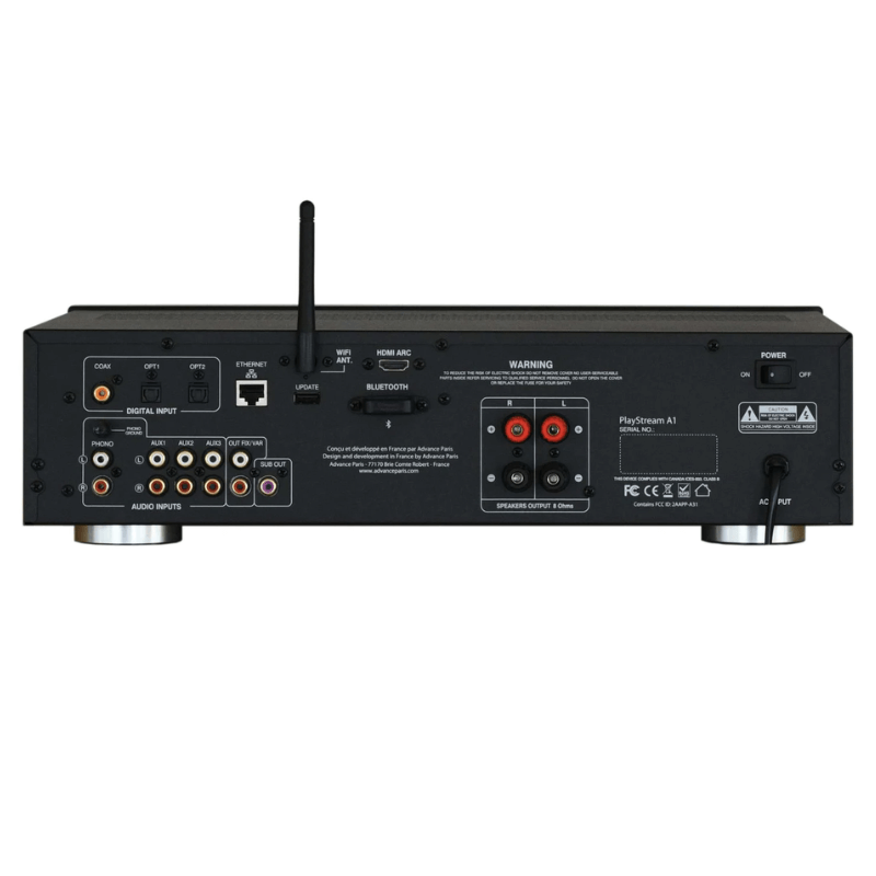 Miniatura: Advance Acoustic Playstream A1 - Amplificador integrado