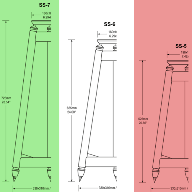 Miniatura: Solidsteel SS - Suporte Colunas Speaker Stand