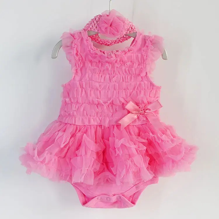 Thumbnail: Eliana Frilly Baby Girl Party Dress