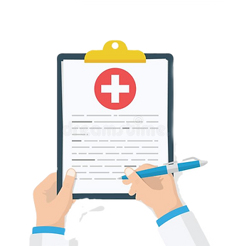 doctor-hold-clipboard-takes-notes-medica