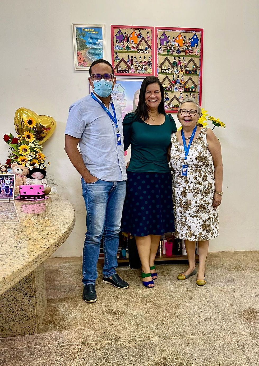 Presidente Sarney-Ma, Prefeita Valéria recebem a equipe do Sebrae.