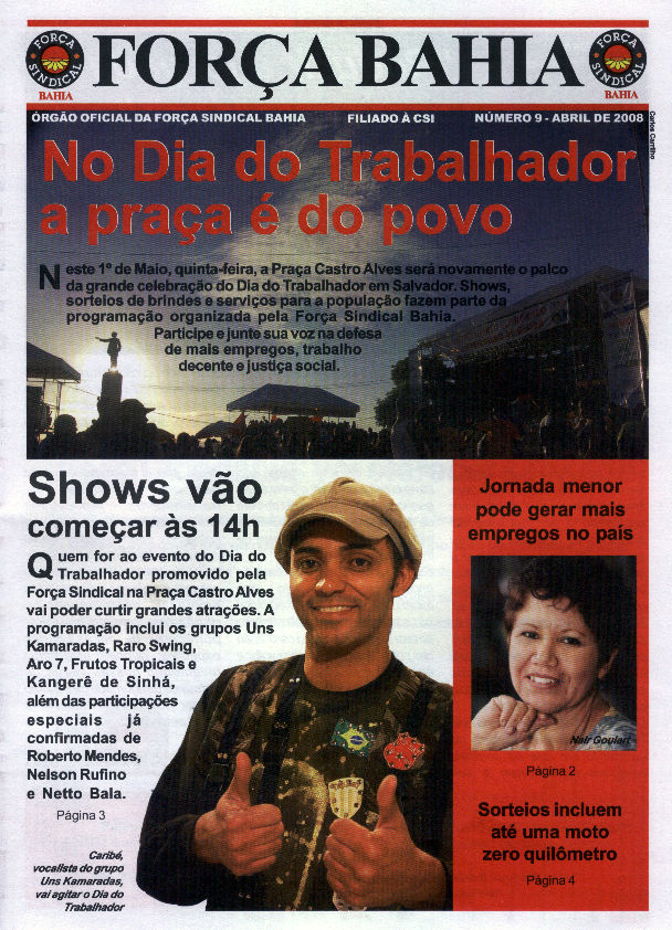 Boletim Dia do Trabalhador