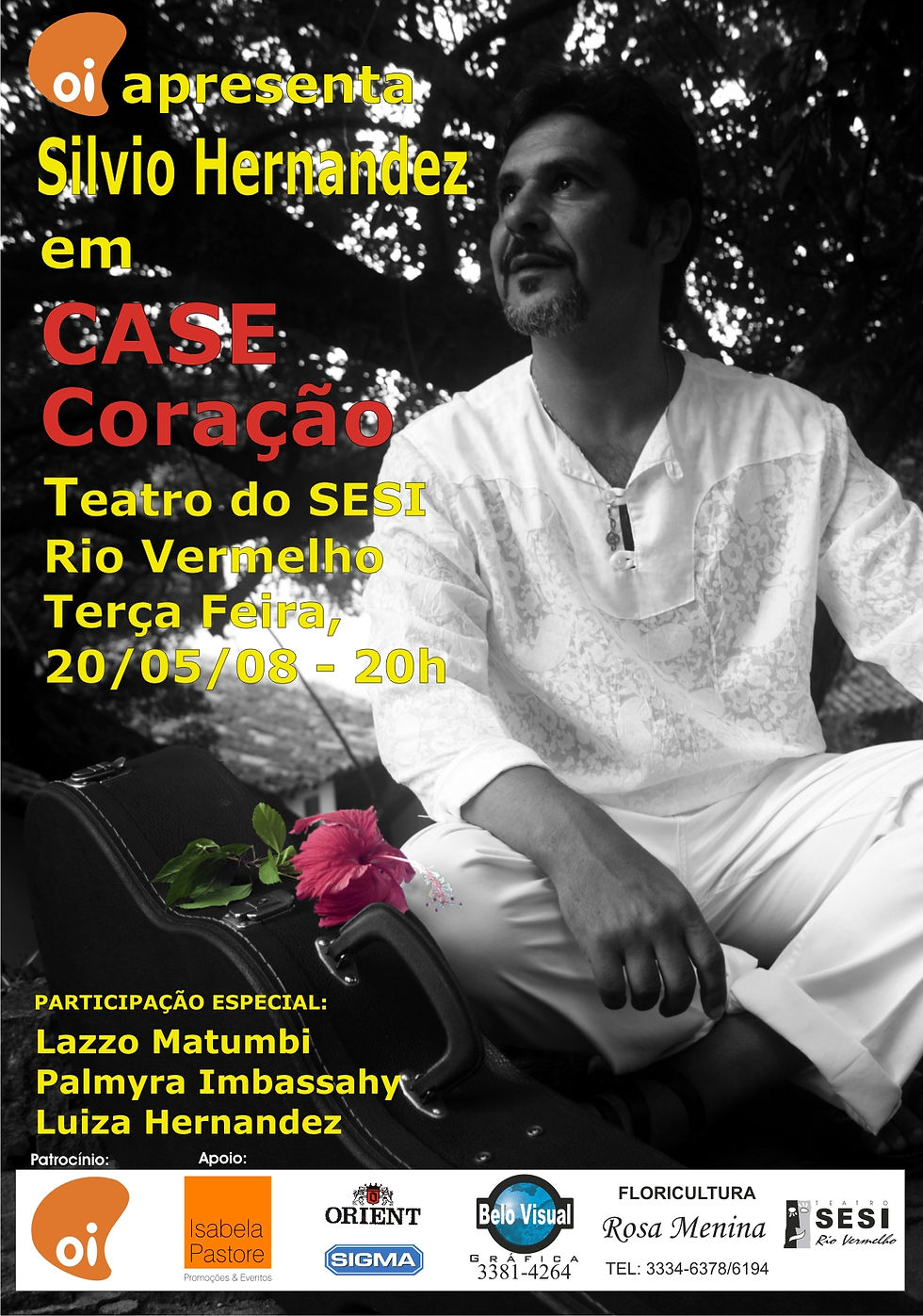 Cartaz divulgação show