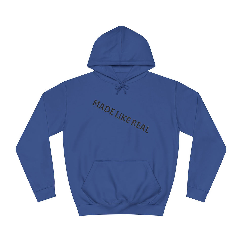 Thumbnail: Made Like Real Slant Print Hoodie