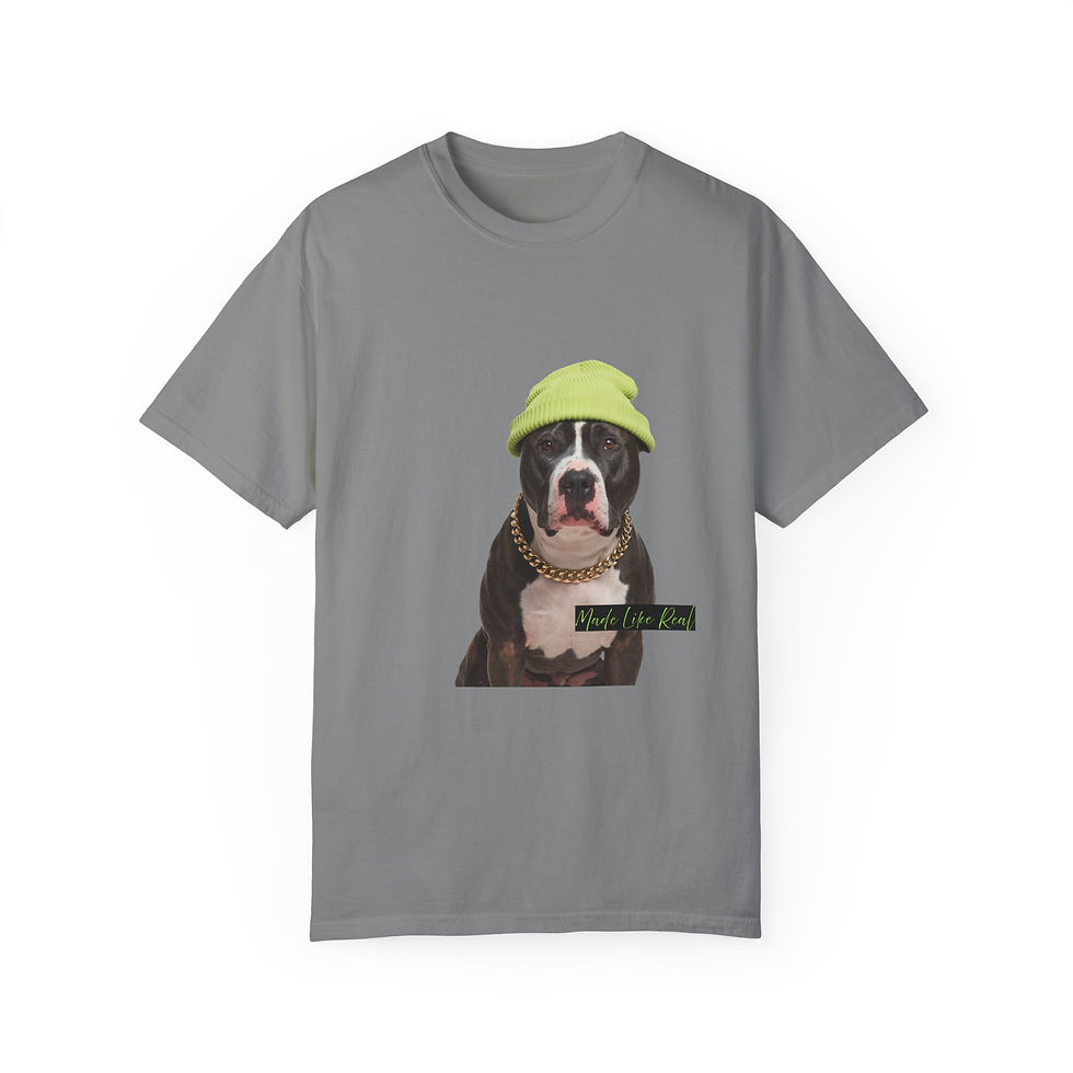 Thumbnail: Made Like Real - Gold Chain Dog T-shirt