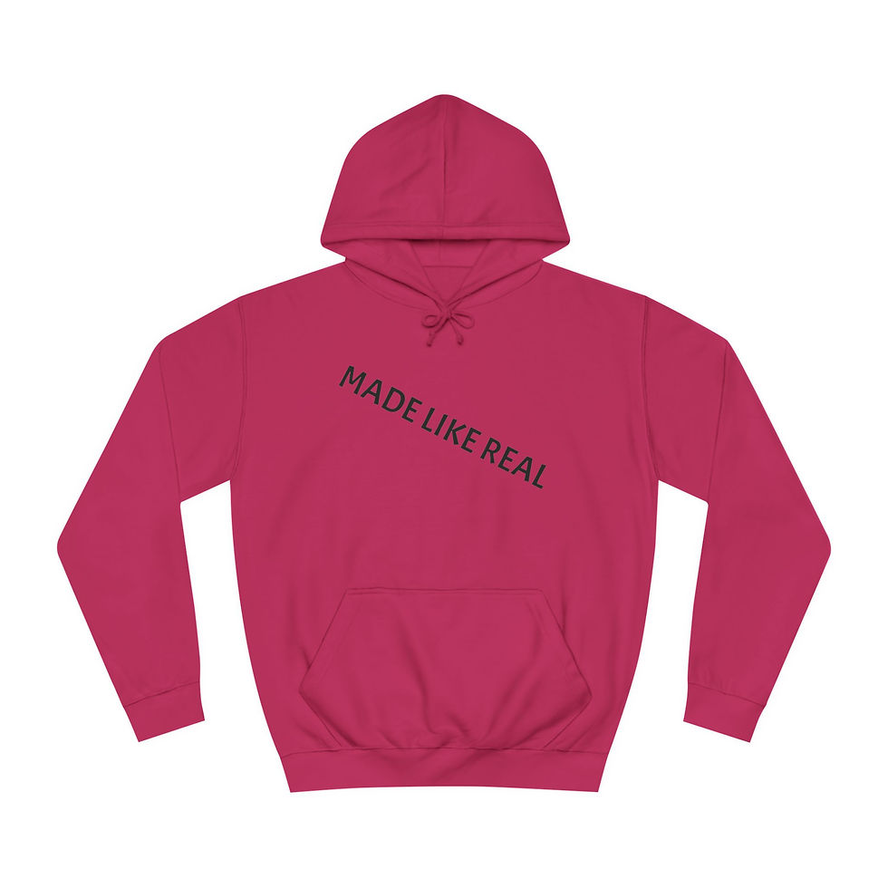 Thumbnail: Made Like Real Slant Print Hoodie