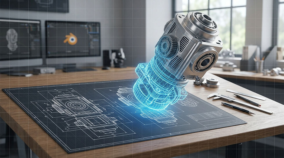 How Is 3D Modeling Done from Technical Drawings?