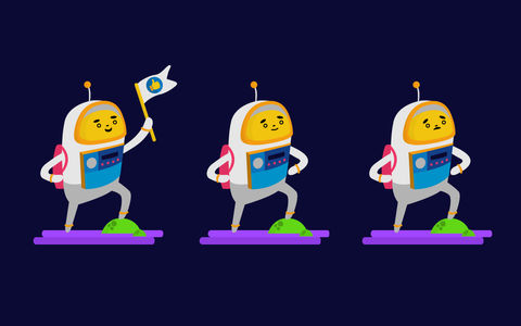 Mucircle Game Mascot Character Design