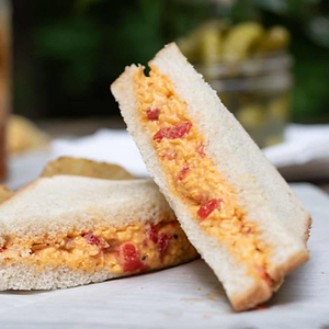 Pimento Cheese Tea Sandwiches