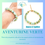 Miniature : Bracelet Acier inoxydable - Aventurine Verte
