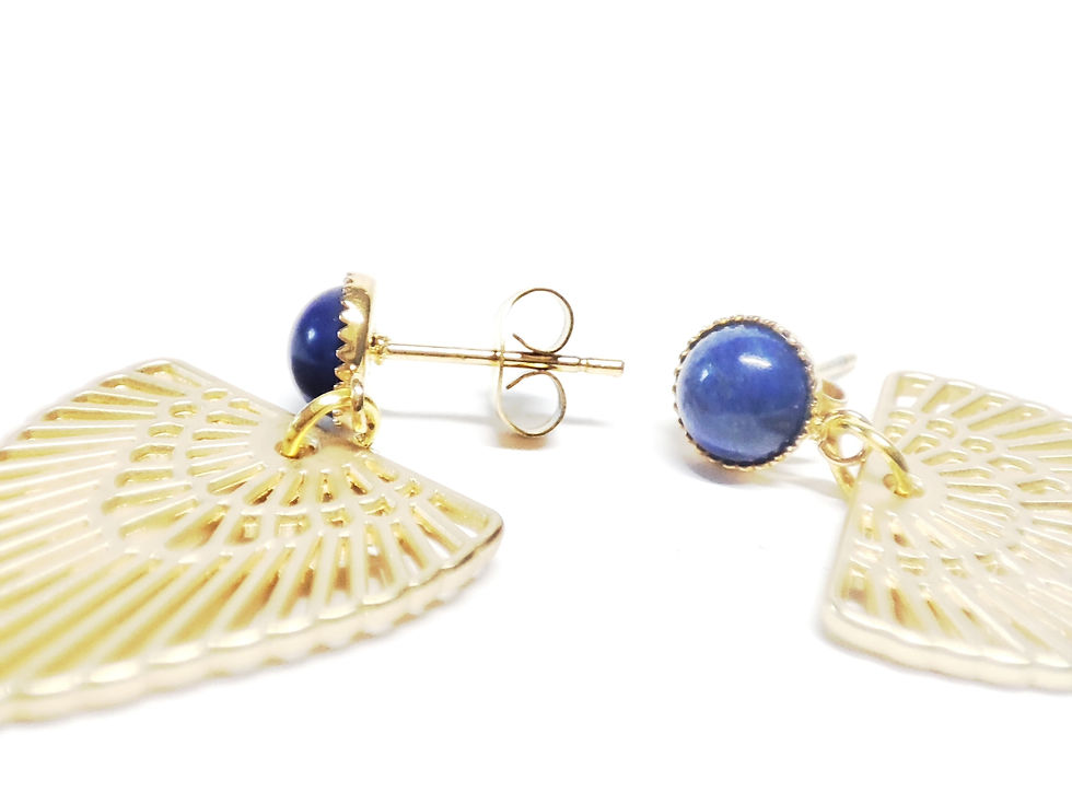 Miniature : Boucles d'oreilles Lapis lazuli