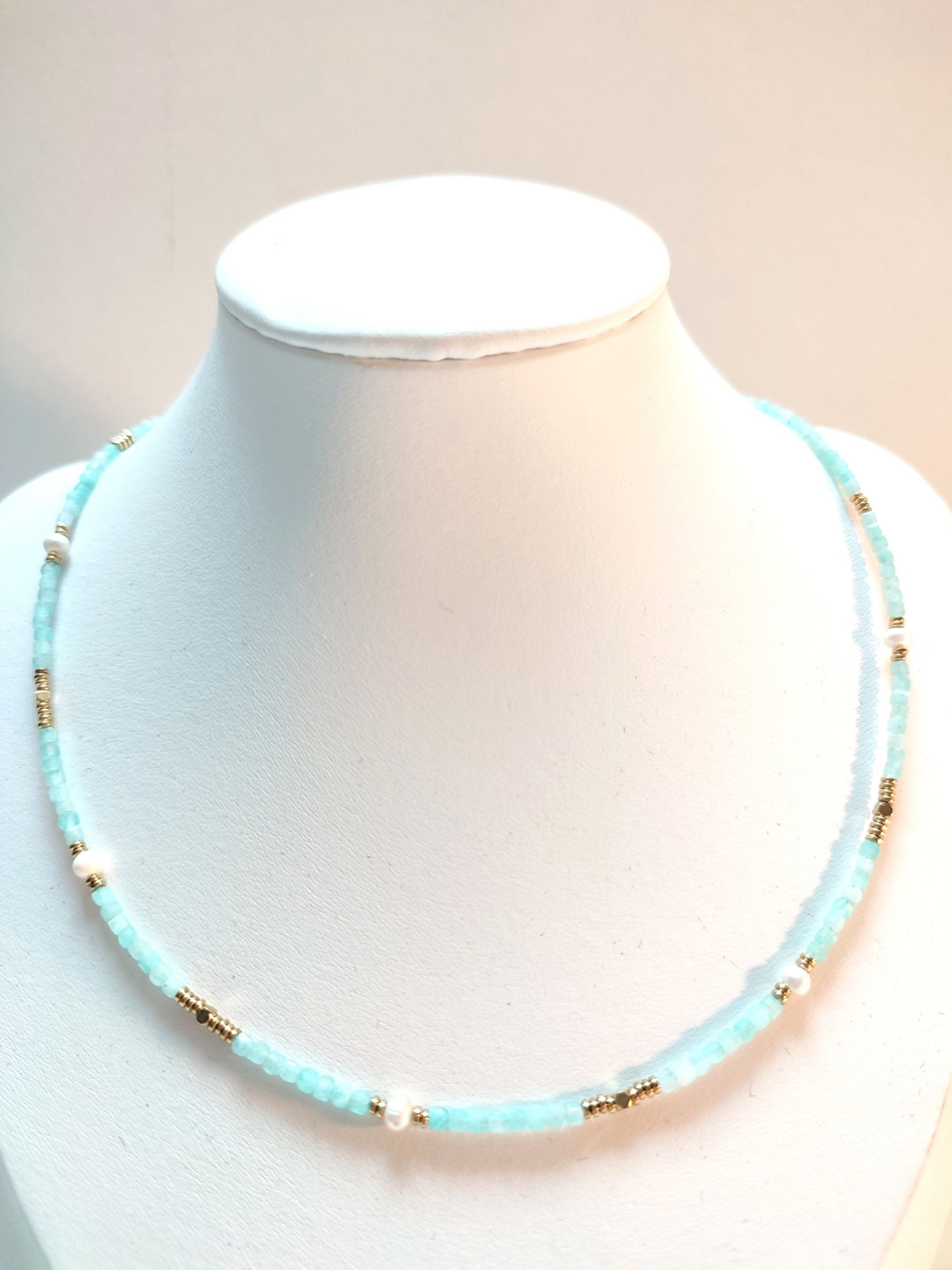 Collier Amazonite 1-2mm