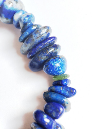 Bracelet lapis lazuli chips | Il était une pierre