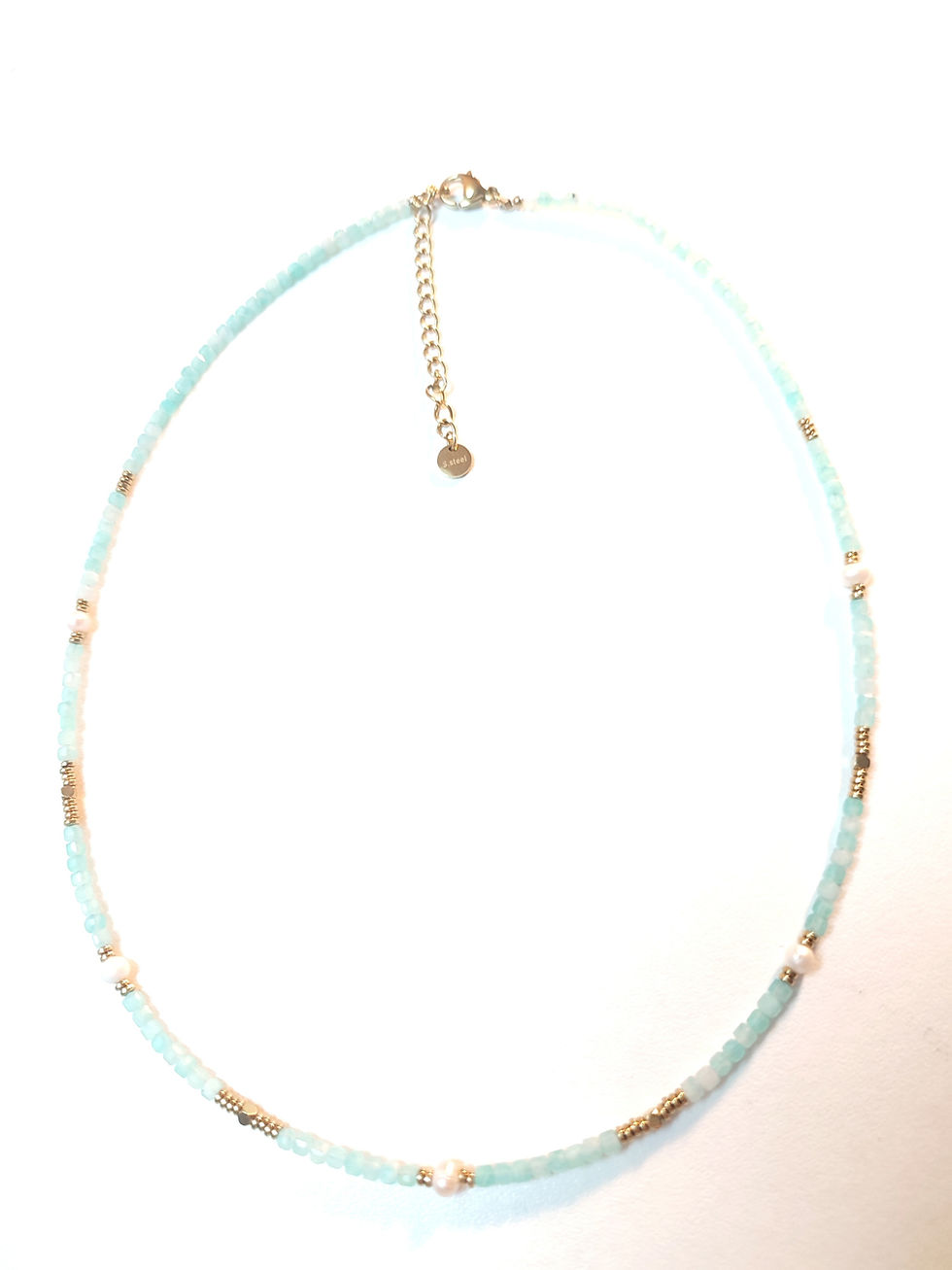 Miniature : Collier Amazonite 1-2mm
