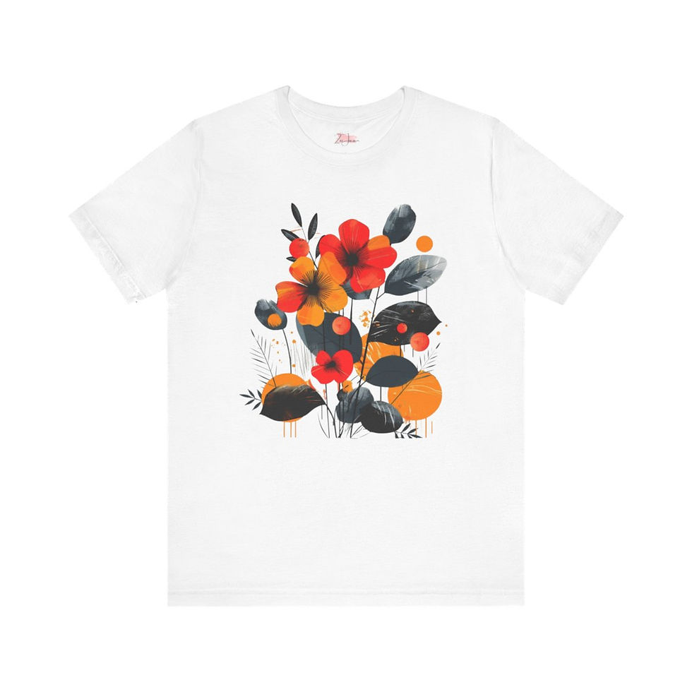 Thumbnail: Vintage botanical tee, Retro Flower shirt