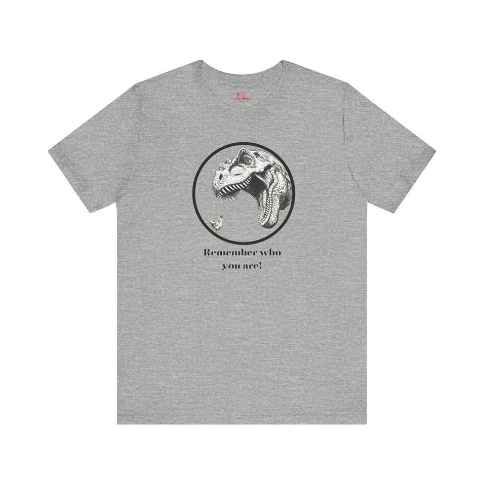 Thumbnail: Remember Who You are Dinosaur Evolution shirt