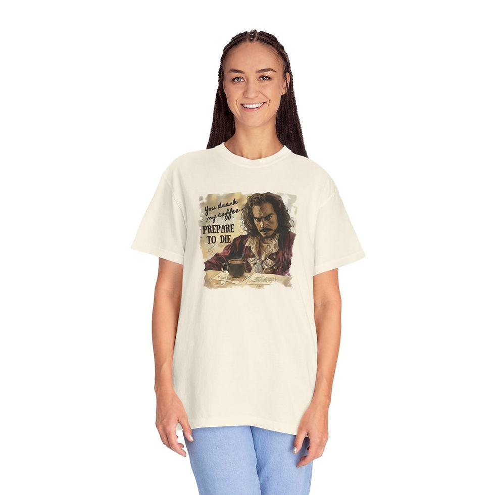 Thumbnail: You drank my coffee shirt funny movie quotes shirt