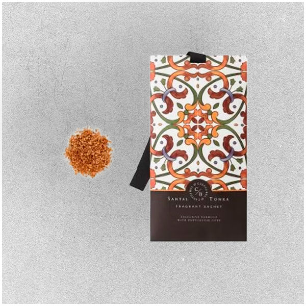 Saqueta Perfumada Sândalo e Fava-de-Tonka 10g - Castelbel