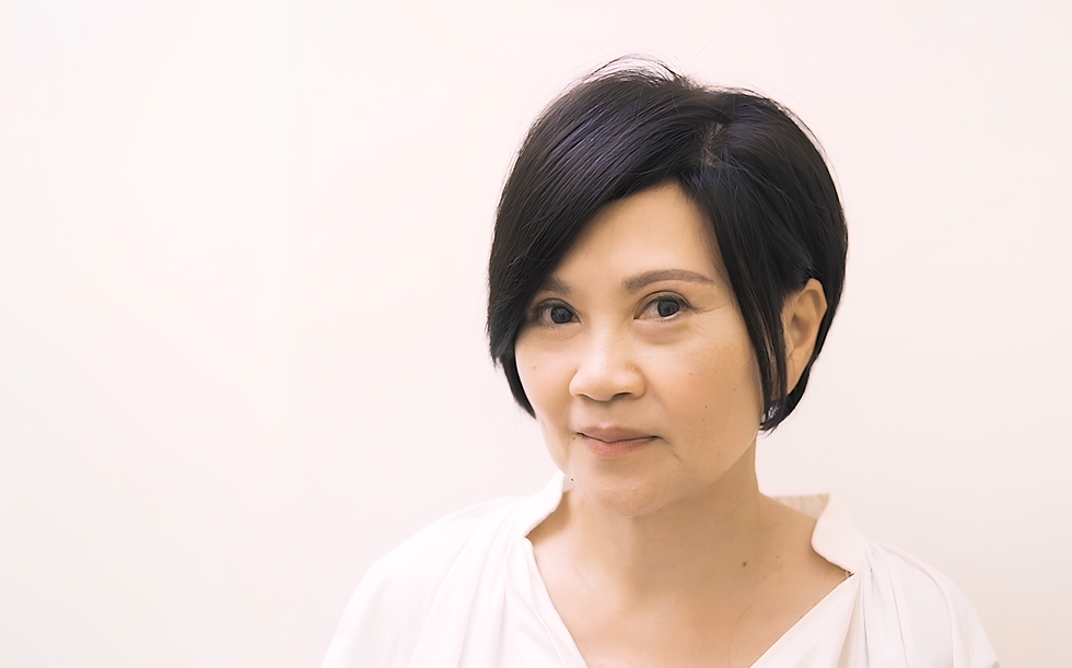 Asian man and woman wearing natural-looking hair solutions at WigWise Singapore
