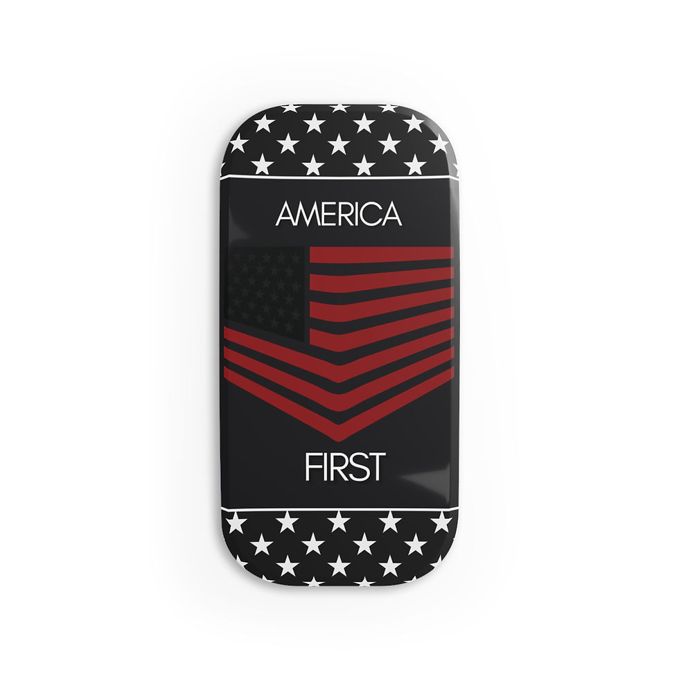 Phone Click-On Grip- America First Flag and Stars